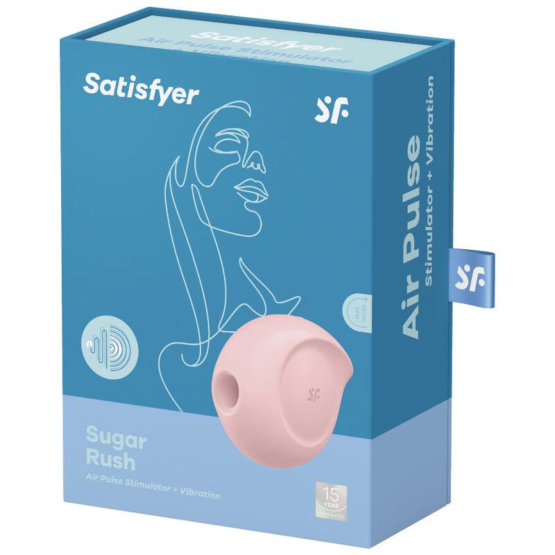 Satisfyer Sugar Rush Stimulator & Vibrator - Pink - Stimulátor Klitorisu