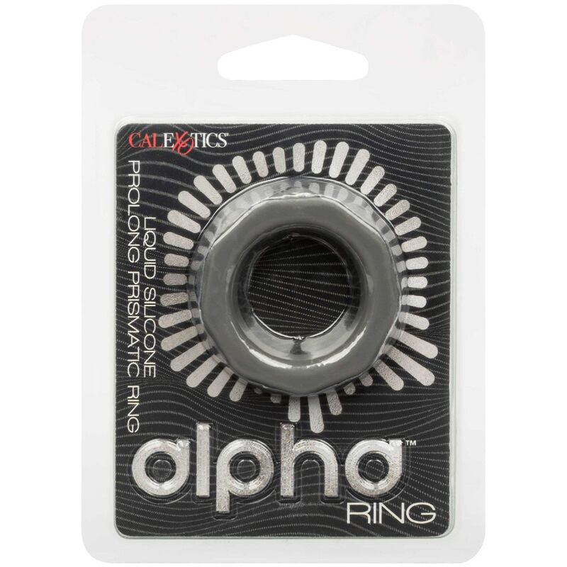 Calexotics - alpha prolong prismatic ring grey 1