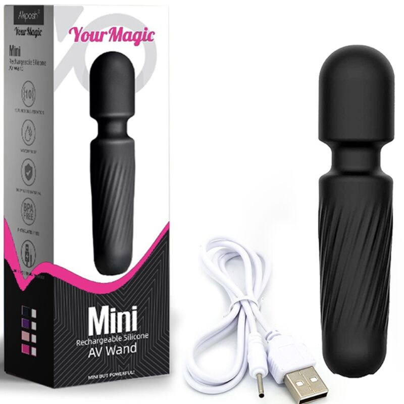 Armony - your magic massager & vibrator rechargeable 10 vibrations black 5