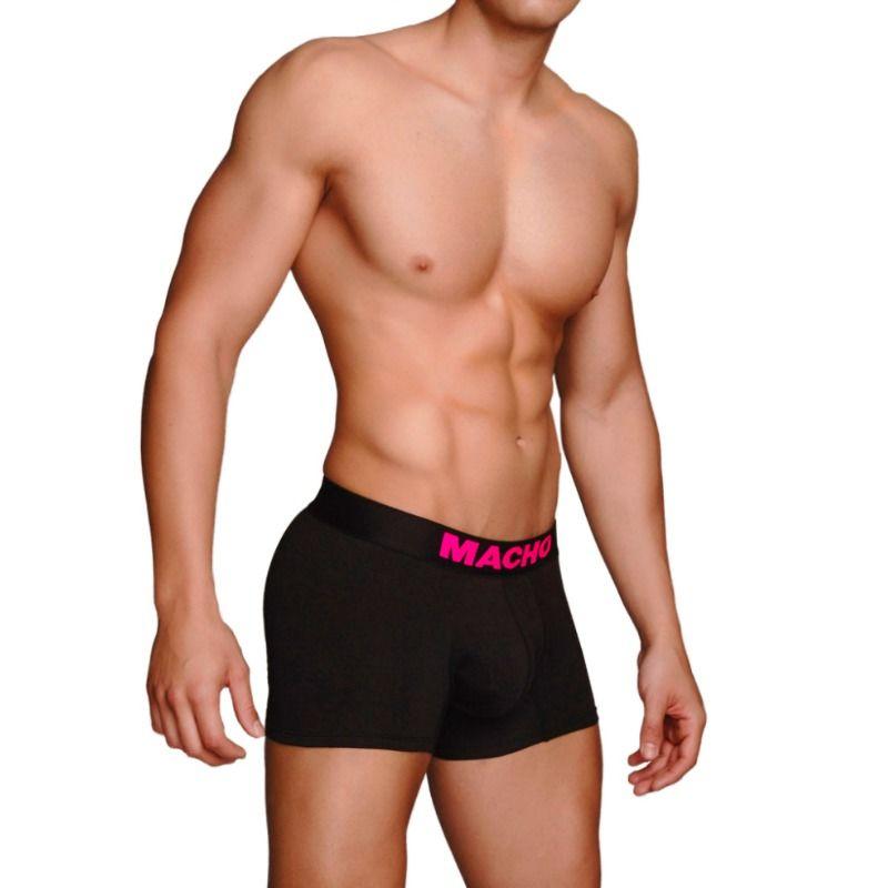 Macho - Ms075 Sport Black Boxer Size S