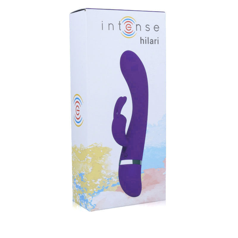 Intense - hilari vibrator lilac silicone luxe 5