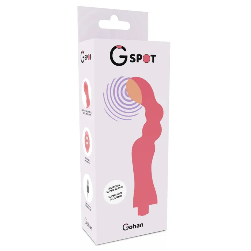 G-Spot Gohan Light Red Vibrator