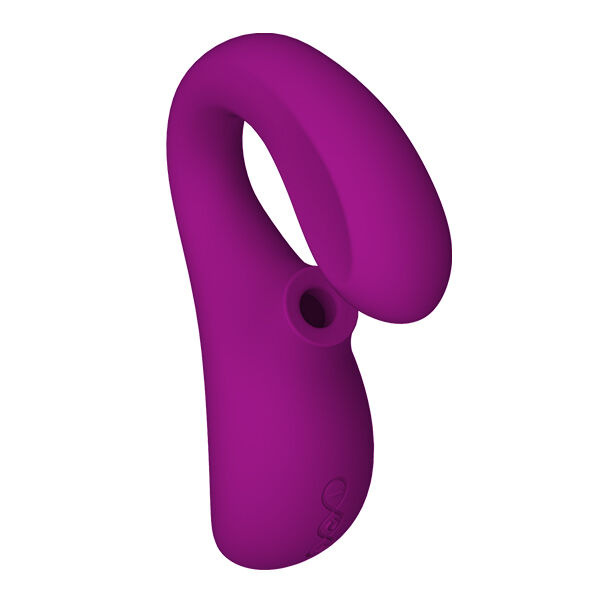 Lelo - enigma double suction stimulation purple massager 7