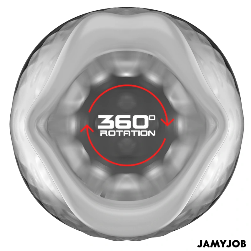 Jamyjob - spinjob 2.0 masturbator with thrusting and rotation 3