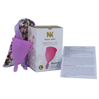 Nina Cup Menstrual Cup Size Purple L