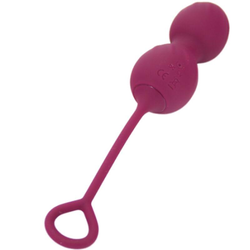 Armony - blossoms vaginal dumbbell vibration remote control 10 vibrations dark red