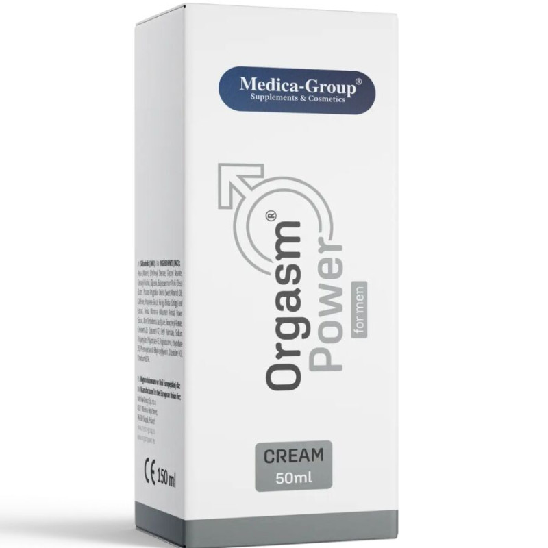 Medica group - orgasm power intimate cream for men 50 ml 1