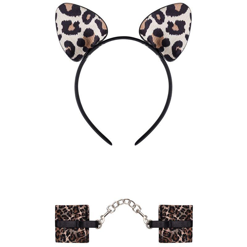 Obsessive - Tigerlla Leopard Cuffs And Ears