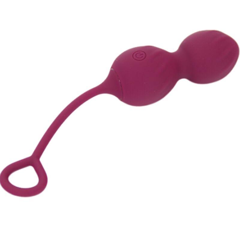 Armony - blossoms vaginal dumbbell vibration remote control 10 vibrations dark red