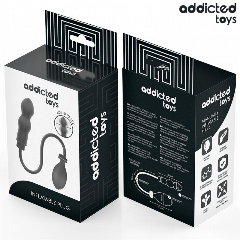 Addicted toys - inflatable butt plug model 2 6