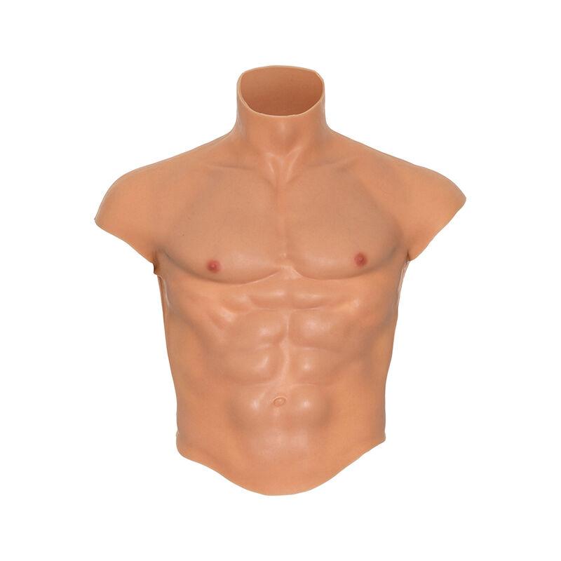 Hidden Desire - Alter Ego Silicone Male Torso Shirt With Abs Flesh