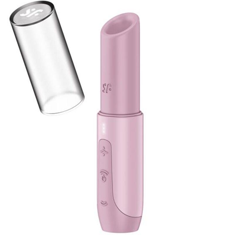 Satisfyer - secret kiss wave clitoris stimulator pink