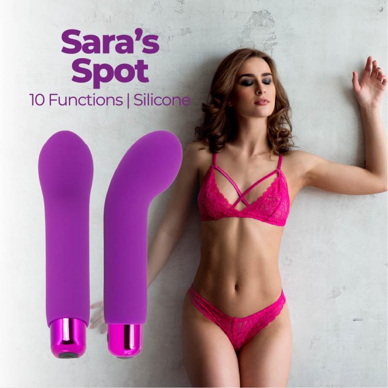 Powerbullet - Sara&Apos;S Spot Vibrator 10 Function Teal