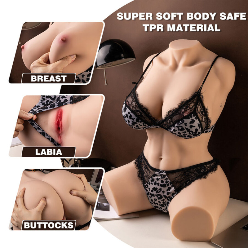 Xise - muriel female realistic torso with thrusting 55 cm 6