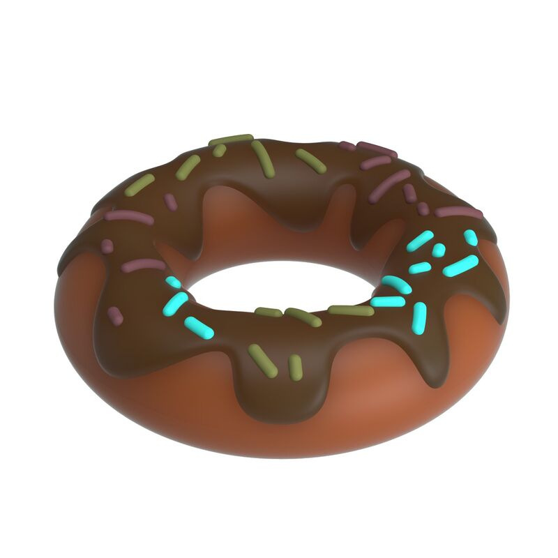 Pretty love - super donut penis ring brown 4