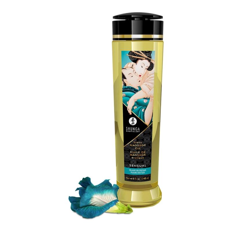 Shunga - Massage Oil Island Blossoms 240 ml