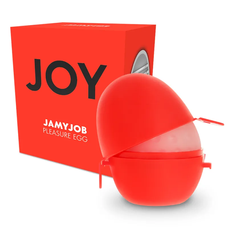 Jamyjob Egg Masturbator Red Version Discrett