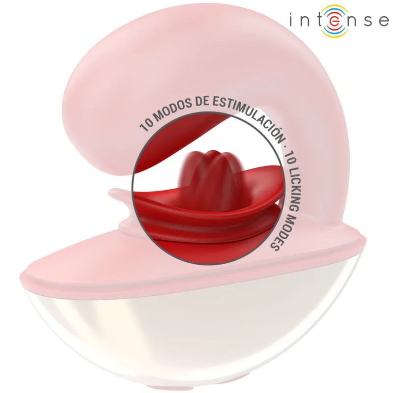 Intense - mariah vibrator & stimulator in u shape 10 vibrations red 2