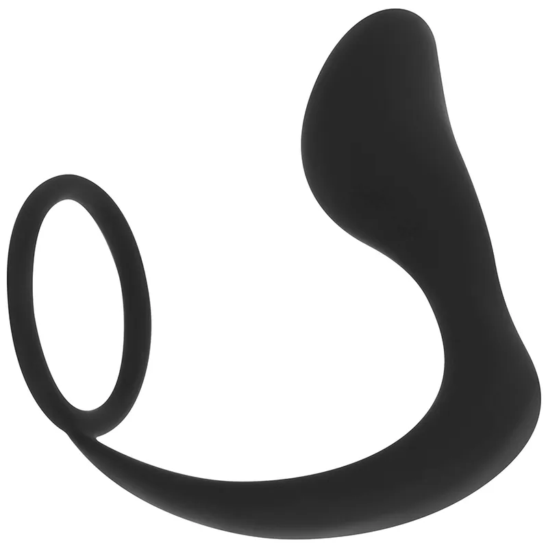 Ohmama Silicone Butt Plug And Ring 10.5 Cm