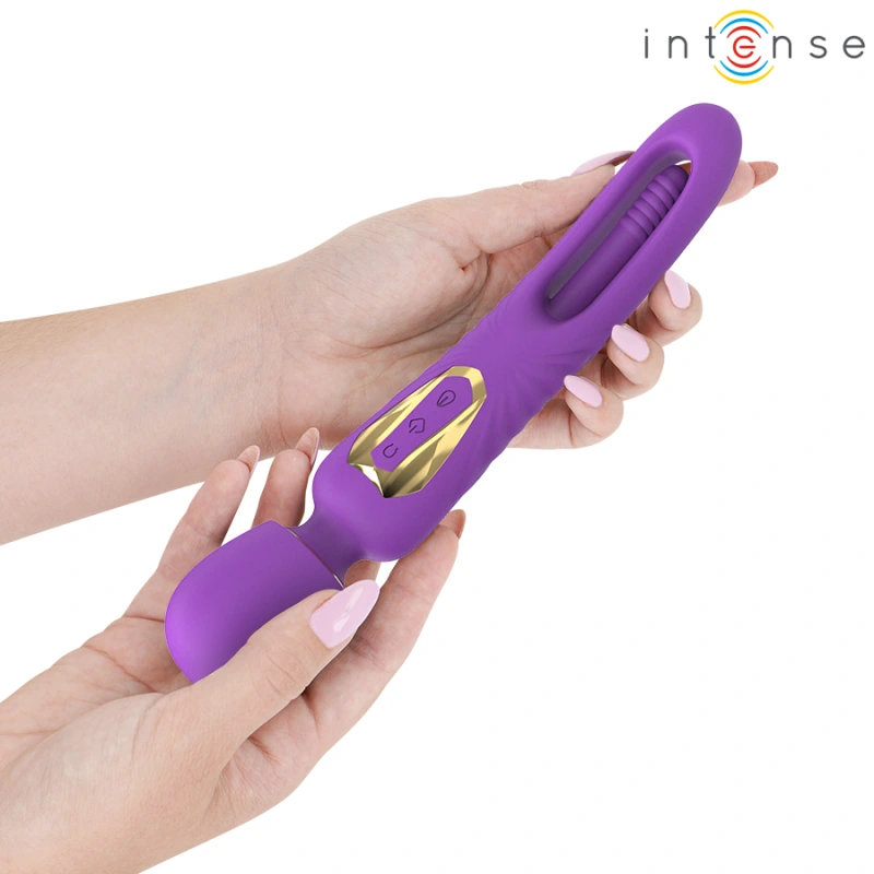 Intense - christy vibrating wand with flipping tongue 1