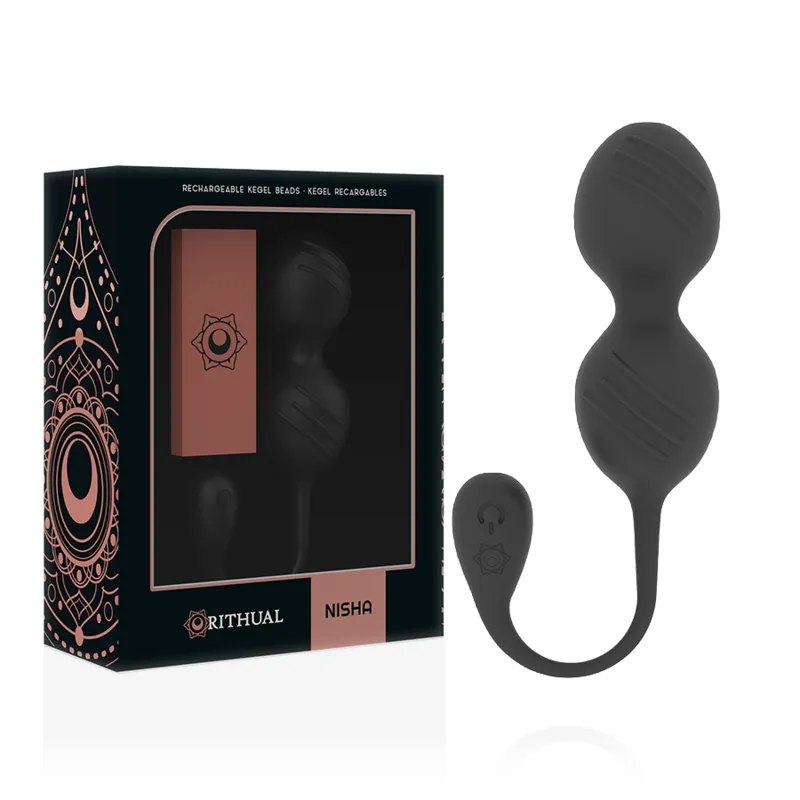 Rithual - Nisha Rechargeable Vibrating Kegel Balls Black