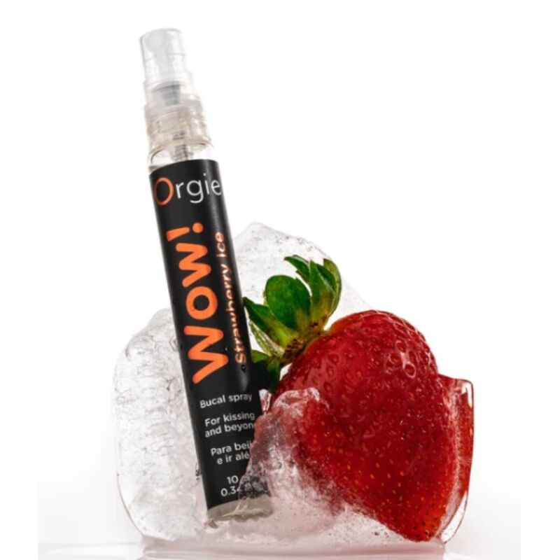 Orgie - wow! strawberry ice buccal spray 10 ml 1