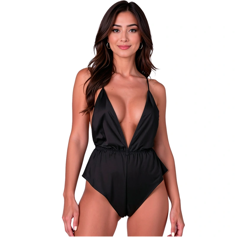 Passion - sensie body black l/xl