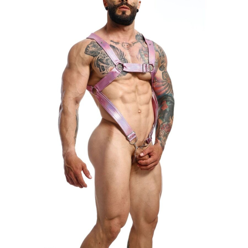 Mob - dngeon crossed penis harness one size 2