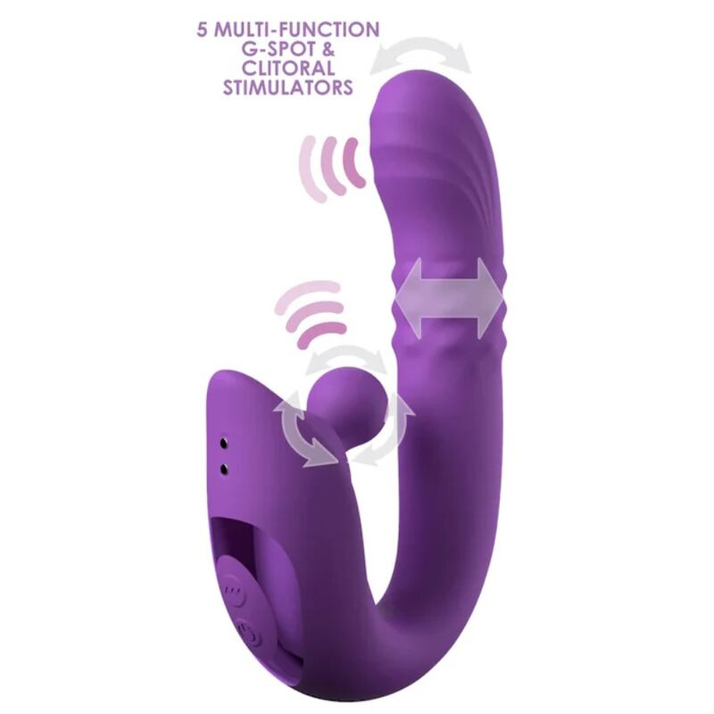 Fantasy for her - harmoni pro purple g-spot & clitoral rabbit vibrator 1