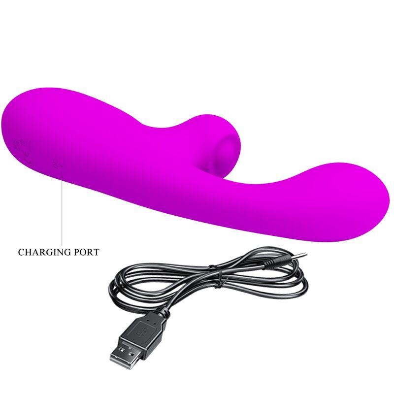 Pretty Love - Skylar Purple Stimulator Vibrator 8