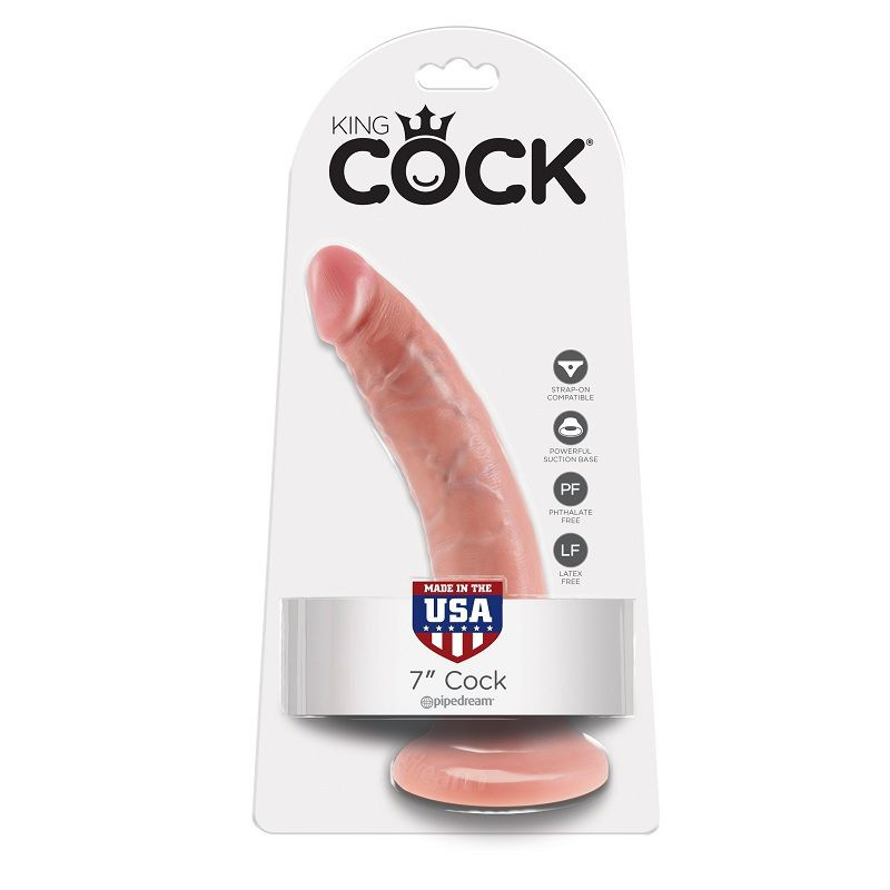 King cock - 7 dildo flesh 17.8 cm 4