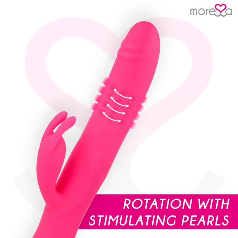 Moressa - somer premium vibrator with multiple rotation 2