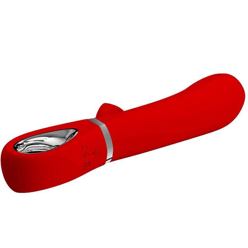 Pretty Love - Thomas Multifunction G-Spot Vibrator Red 2