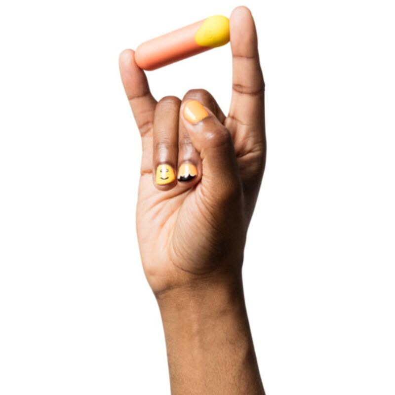 Romp - riot multifunction vibrating bullet orange + yellow 4