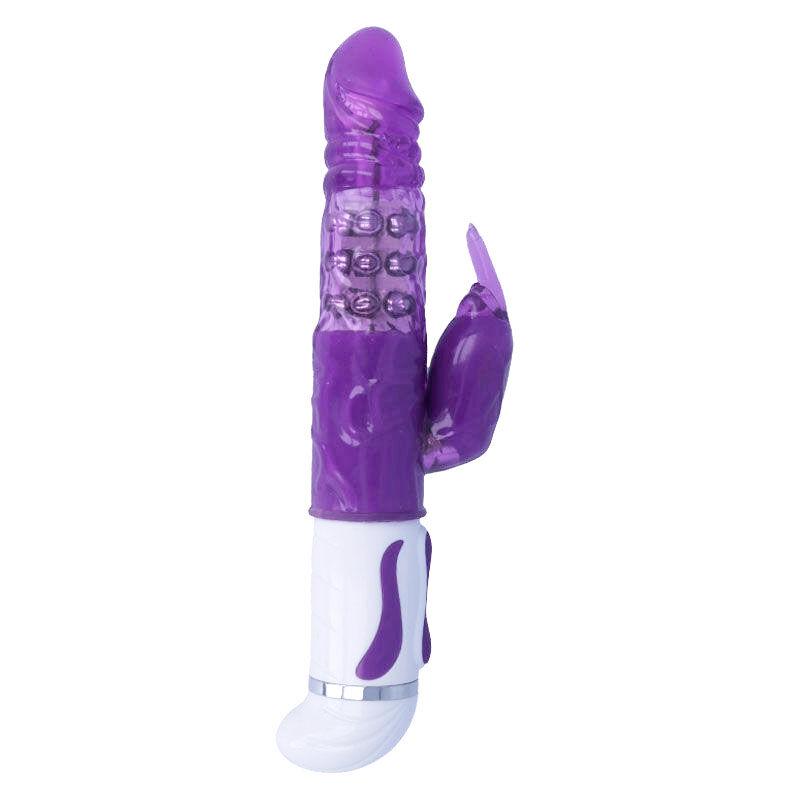 Intense Guppy Vibrator Rabbit Purple 2