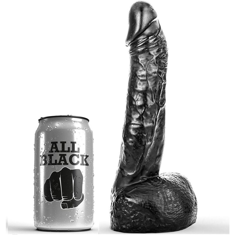 All black - fisting dildo 20 cm