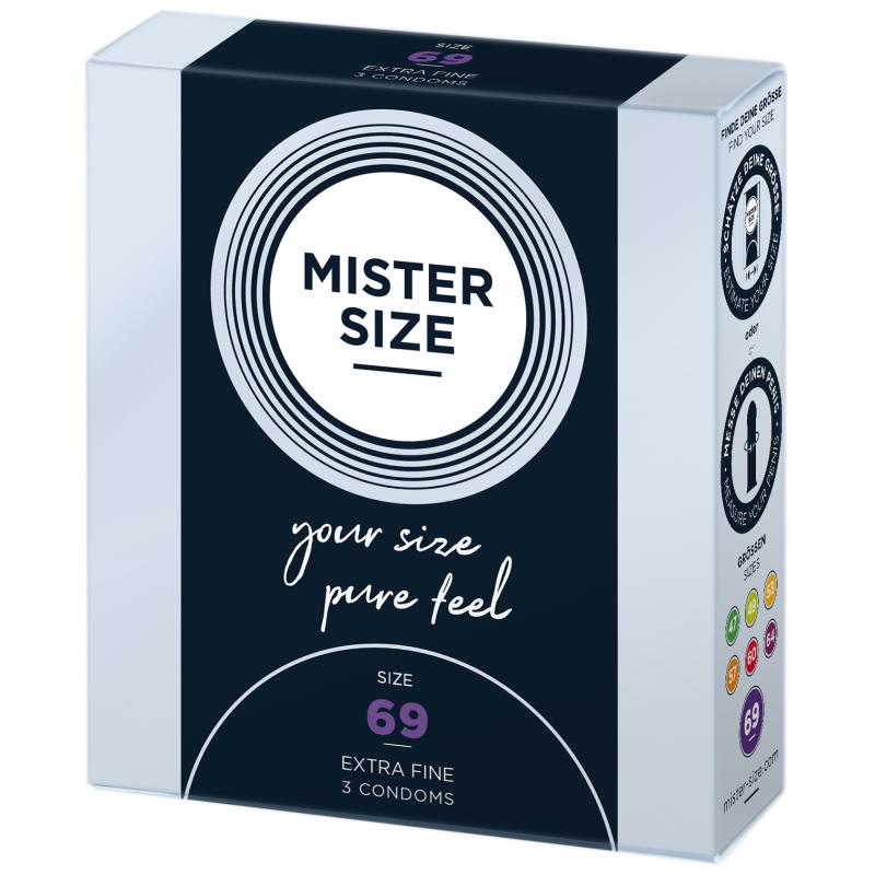 Mister.Size - 69 Mm Condoms 3 Pcs