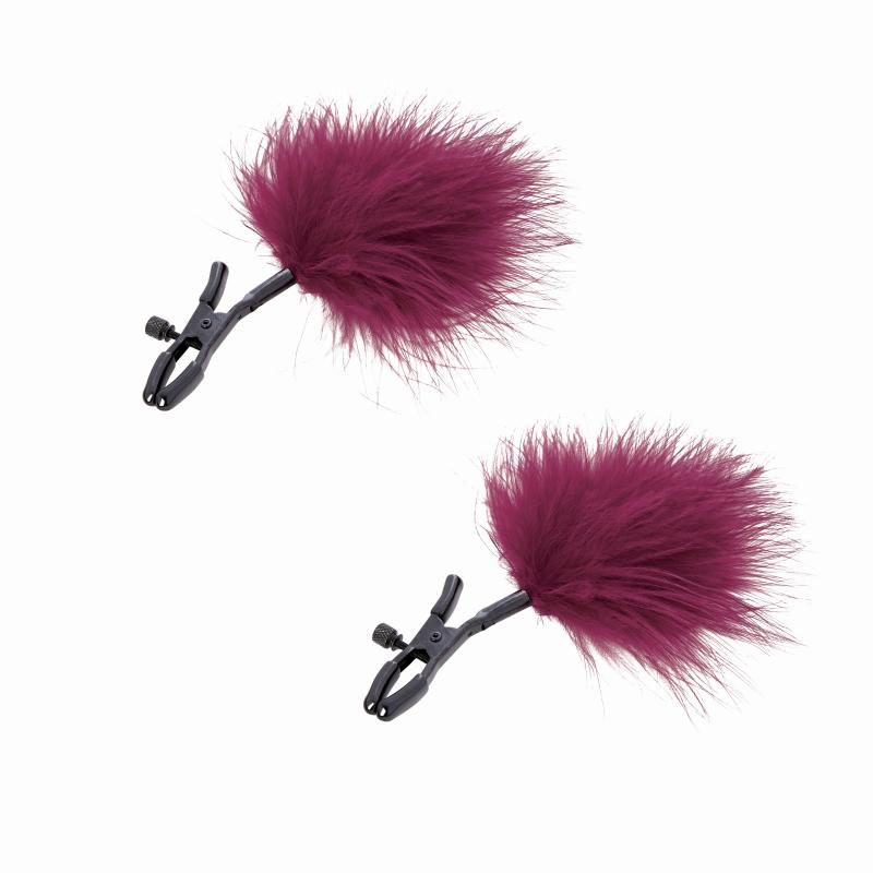 Sportsheets - Sex & Mischief Enchanted Feather Nipple Clamps 1