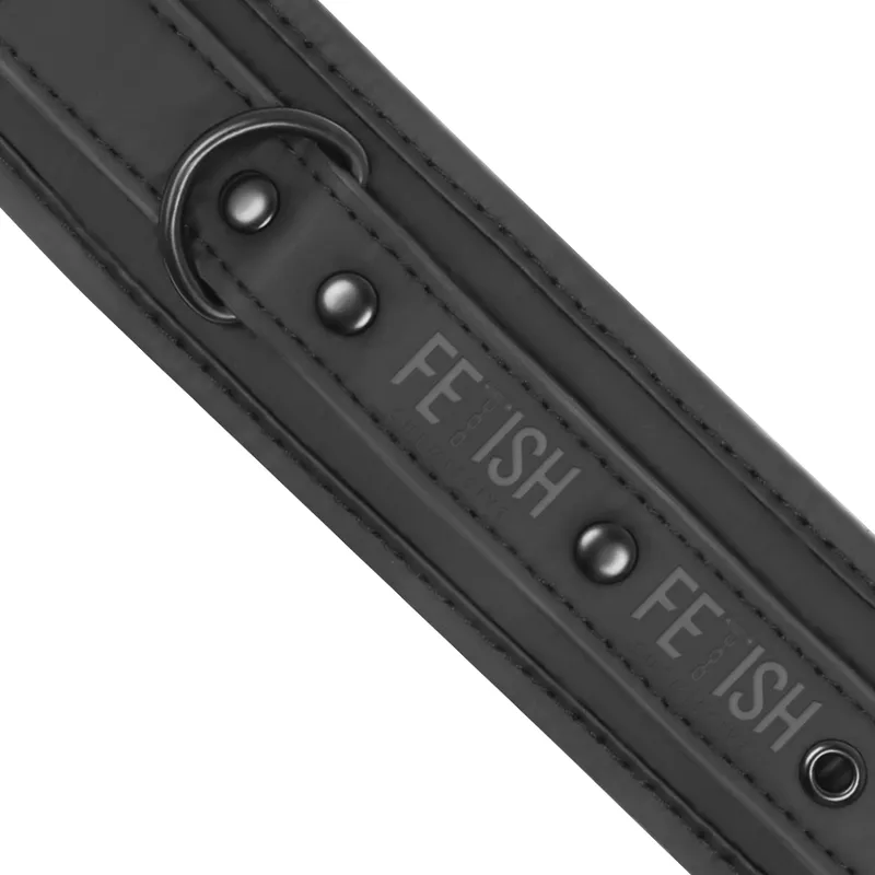 Fetish Submissive Ankle Cuffs Vegan Leather - Putá 5