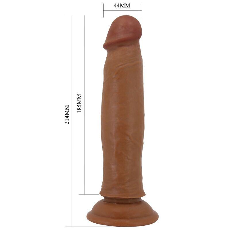 Pretty love - keon realistic dildo 21 cm brown 5