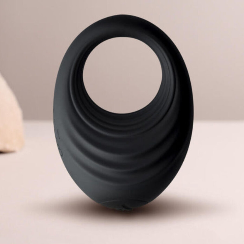 Rocks-off - spire black vibrating penis ring 1