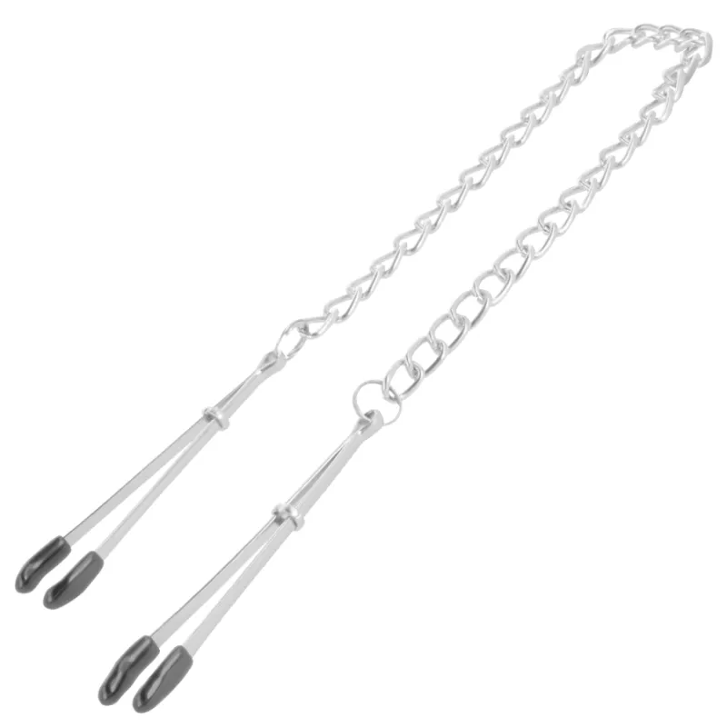 Darkness Metal Long Nipple Clams - Svorky Na Bradavky 2