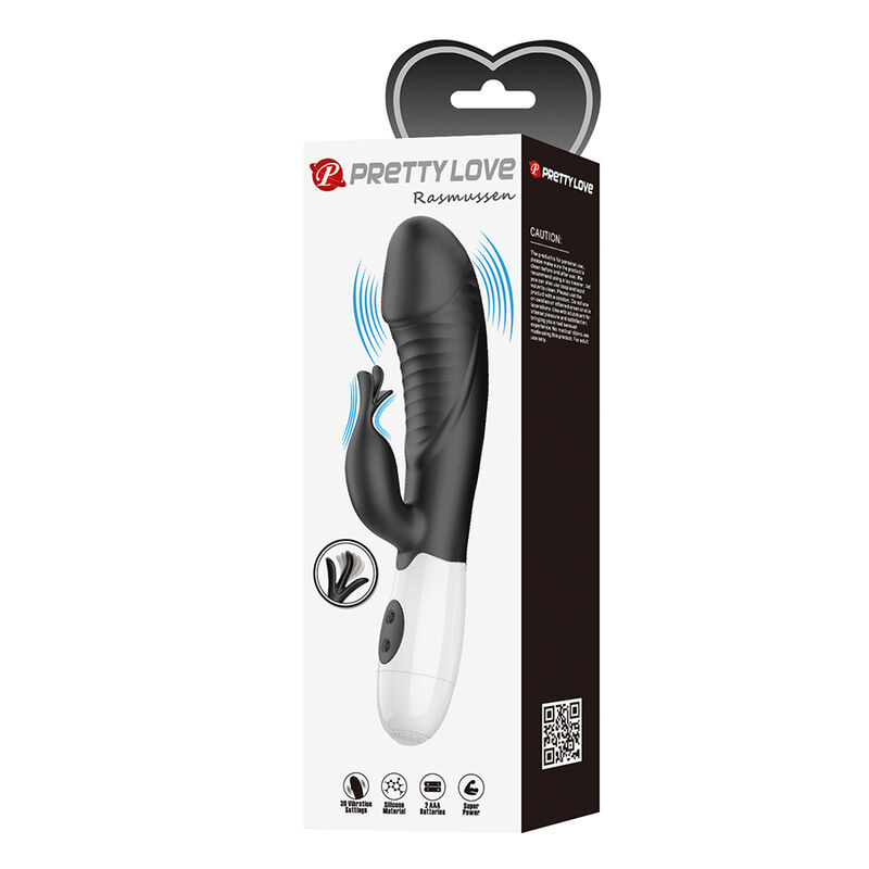 Pretty love - rasmussen 30 function rabbit vibrator black 9