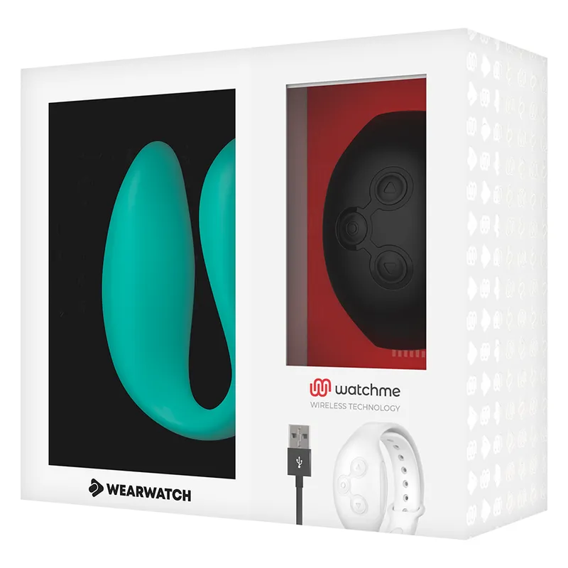 Wearwatch Dual Pleasure  Wireless Technology Watchme Aquamar 5