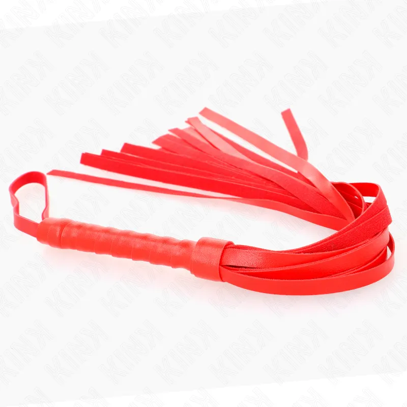 Kink - Simple Red Whip 45 Cm 4