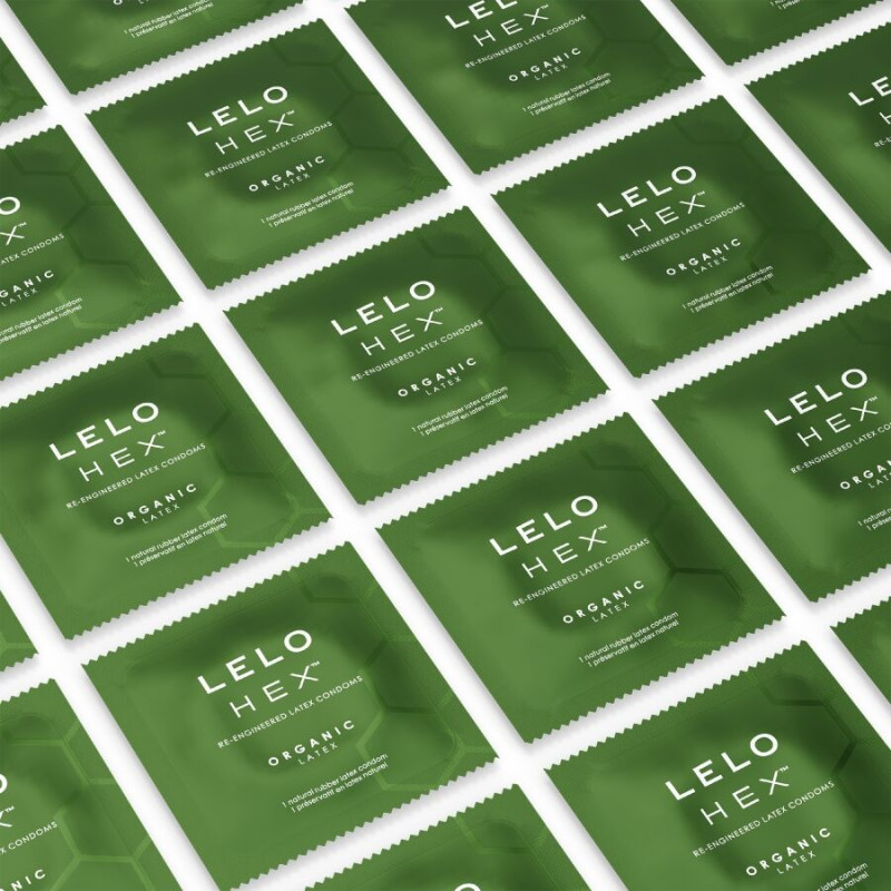 Lelo - hex organic condom box 36 units 7