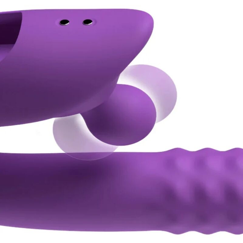 Fantasy for her - harmoni pro purple g-spot & clitoral rabbit vibrator 4
