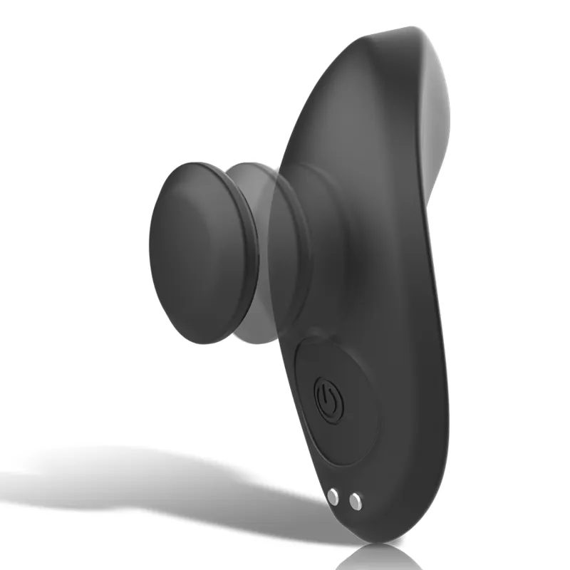 Black&Silver - Preston Vibrating Pantie Silicone Rechargeable Black-Vibrátor Do Nohavičiek 2