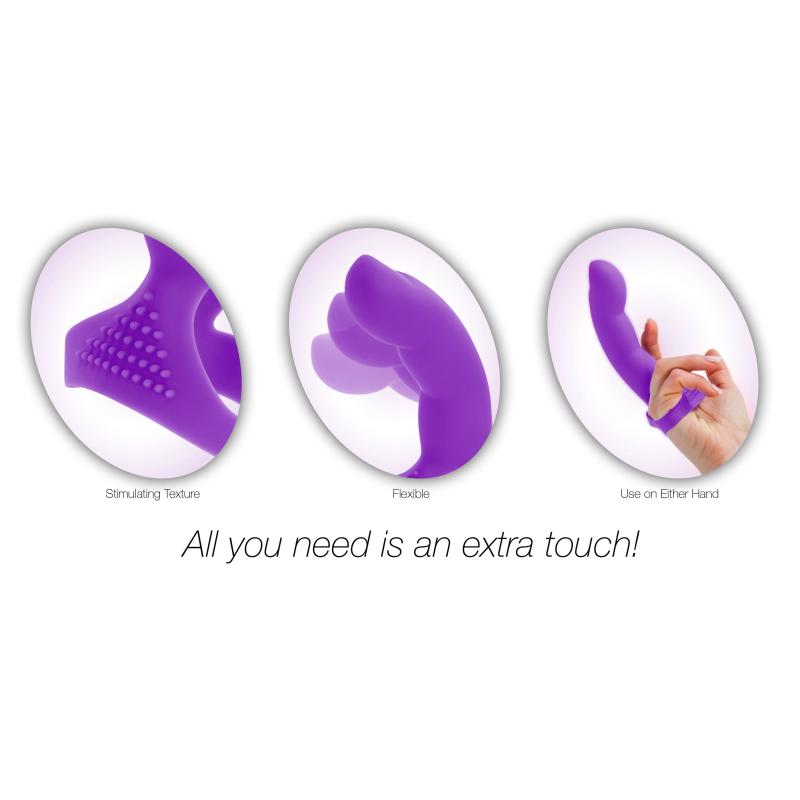 Powerbullet - Extra Touch Finger Dong Purple