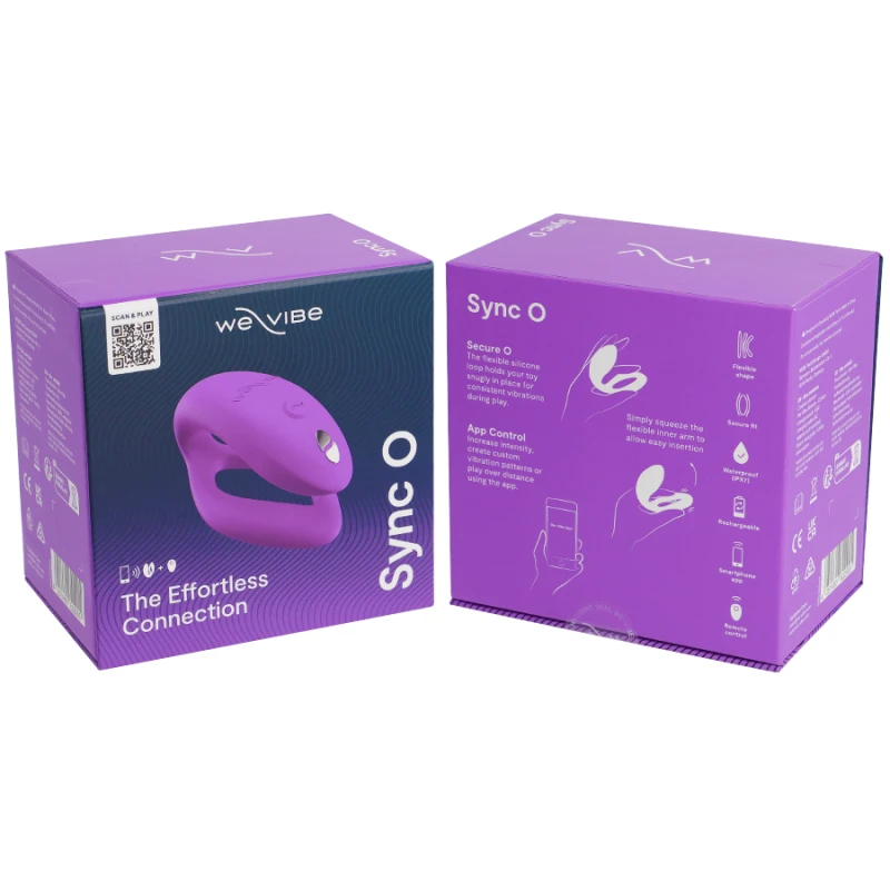 We-Vibe - Sync O Flexible Vibrator Remote Control Violet 6